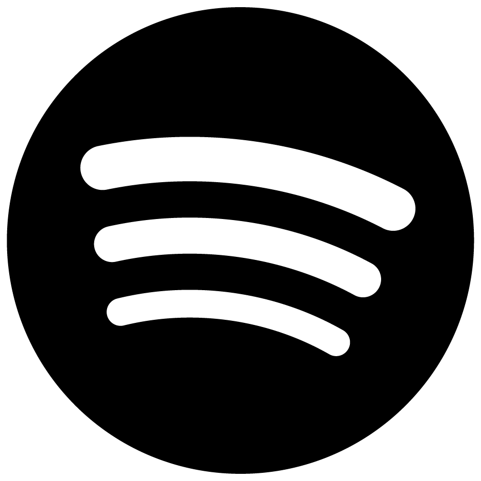 Spotify logo in black